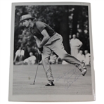 Sam Snead Signed 1949 Tam O Shanter Press Photo JSA ALOA