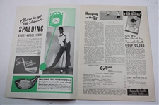 Byron Nelson Signed March 1942 Golfing Magazine JSA ALOA