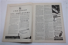 Byron Nelson Signed March 1942 Golfing Magazine JSA ALOA