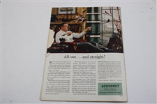 Byron Nelson Signed March 1942 Golfing Magazine JSA ALOA