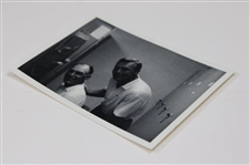 Original Photo of Palmer & Hogan in Locker Room