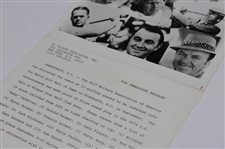 13 Golfing Greats To Be Inducted Into The World Golf Hall Of Fame 1974 Press Photo