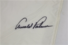 Arnold Palmer Signed Invitational at Bay Hill Embroidered Flag JSA ALOA