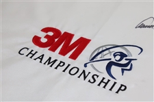 Arnold Palmer Signed 3M Championship at TPC Twin Cities Embroidered Flag JSA ALOA