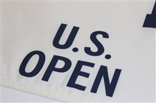 Jack Nicklaus Signed US Open Screen Flag JSA ALOA