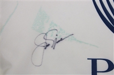 Jack Nicklaus Signed 2000 PGA at Valhalla White Screen Flag JSA ALOA