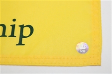 Rory McIlroy Signed 2012 PGA at Kiawah Ocean Course Embroidered Yellow Flag JSA ALOA