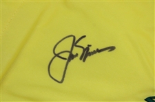 Jack Nicklaus Signed 2005 Masters Tournament Embroidered Flag JSA ALOA