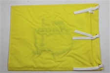 Jack Nicklaus Signed 2005 Masters Tournament Embroidered Flag JSA ALOA