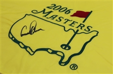 Arnold Palmer Signed 2006 Masters Embroidered Flag PSA/DNA #G31874