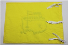 Arnold Palmer Signed 2006 Masters Embroidered Flag PSA/DNA #G31874