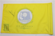 Arnold Palmer Signed Bob Hope Chrysler Classic Course Flown Flag JSA ALOA