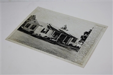 1952 Bobby Jones Cottage AP Wire Photo