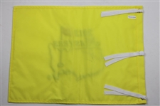 Arnold Palmer Signed 2012 Masters Tournament Embroidered Flag JSA ALOA