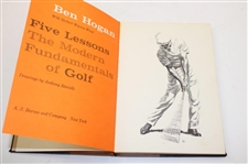 1957 'Ben Hogan's Five Lessons' 1st Edition Deluxe Book in Slipcase