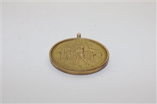 1927 Edzell Golf Club Dalhousie M.E. Monsoon Meet 9 Karat Gold Medal Won by A. F. M Guild 