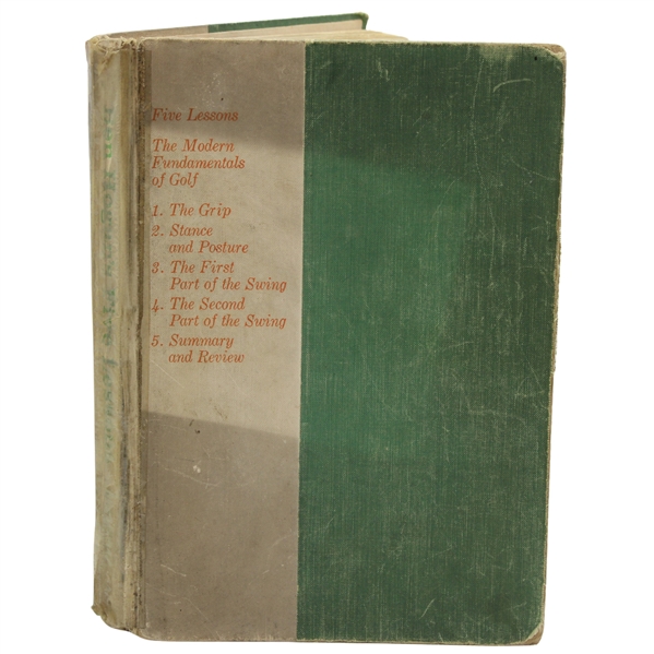 Ben Hogan Signed 1st Ed. 1957 Book Five Lessons: The Modern Fundamentals of Golf JSA ALOA
