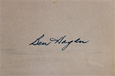 Ben Hogan Signed 1st Ed. 1957 Book 'Five Lessons: The Modern Fundamentals of Golf' JSA ALOA