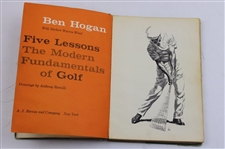 Ben Hogan Signed 1st Ed. 1957 Book 'Five Lessons: The Modern Fundamentals of Golf' JSA ALOA