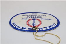 1982 Colonial National Invitation Saturday Ticket - Nicklaus Win #71