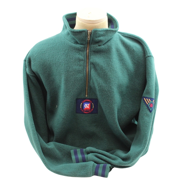 1995 US Amateur Centennial Quarter Zip Size Large Pullover - Tiger Woods Win