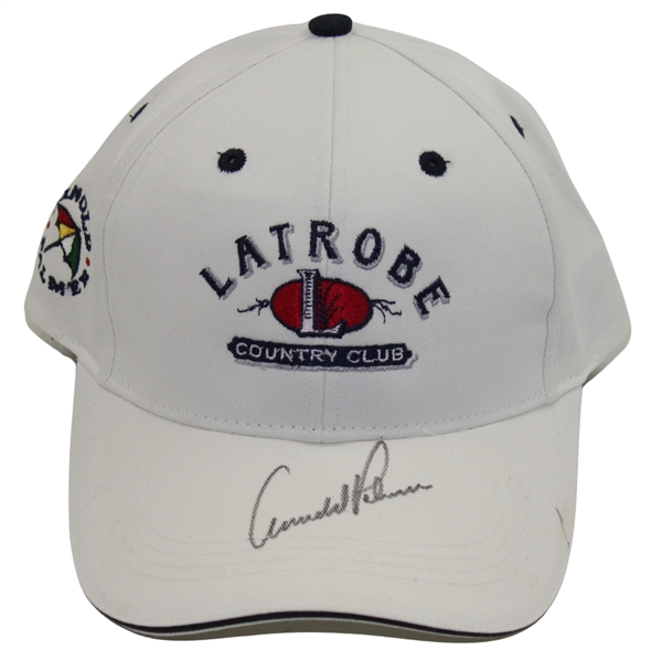 Arnold Palmer Signed Latrobe CC Hat JSA #P33597