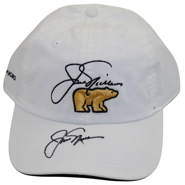 Jack Nicklaus Signed Golden Bear Hat JSA #H05451