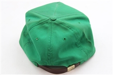 Arnold Palmer Signed Masters Green Embroidered Hat JSA ALOA