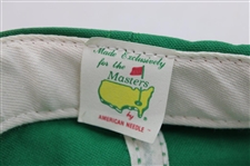 Arnold Palmer Signed Masters Green Embroidered Hat JSA ALOA