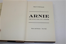 Arnold Palmer Signed 1967 'Arnie The Evolution Of A Legend' Signed by Author Mark McCormack JSA ALOA