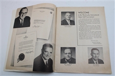 Casper, Palmer, Burke, Lema & Others Signed 1963 Lucky Invitational Open Program JSA ALOA
