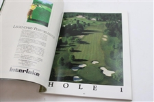 Arnold Palmer Signed 1989 US Senior Open at Laurel Valley Program JSA ALOA