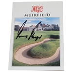 Gary Player Signed Muirfield Scorecard JSA #G04906