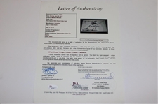 Snead, Middlecoff, Keiser, Hogan & Stadler Signed Cut JSA #X67632