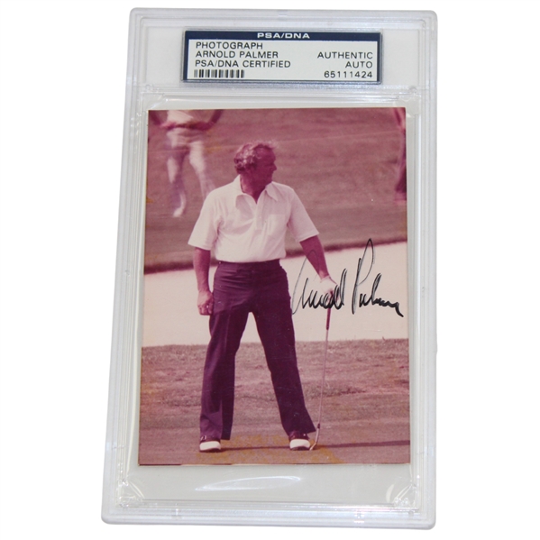 Arnold Palmer Signed Photograph PSA/DNA Authentic