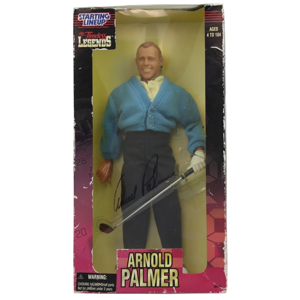 Arnold Palmer Signed 98 Timeless Legends Figure JSA ALOA