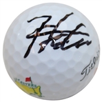 Hideki Matsuyama Signed Masters Logo Golf Ball Beckett