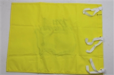 Hideki Matsuyama & Caddy Signed 2021 Masters Embroidered Flag JSA ALOA