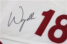 Wyndham Clark Signed 2023 US Open at LACC Double Pennant Flag JSA ALOA