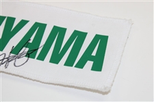 Hideki Matsuyama Signed Caddy Nameplate JSA ALOA