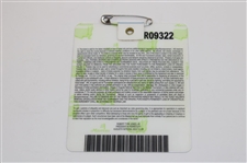 Zach Johnson Signed 2007 Masters Tournament SERIES Badge #R09322 JSA ALOA