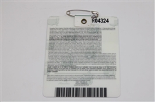 Adam Scott Signed 2013 Masters Tournament SERIES Badge #R04324 JSA ALOA