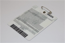 Adam Scott Signed 2013 Masters Tournament SERIES Badge #R04324 JSA ALOA