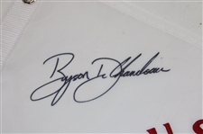 Bryson Dechambeau Signed 2020 US Open at Winged Foot Embroidered Flag JSA ALOA