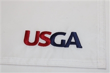 Bryson Dechambeau Signed 2020 US Open at Winged Foot Embroidered Flag JSA ALOA