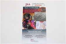 Shane Lowry Signed 2019 The Open at Royal Portrush Screen Flag JSA #EE96986