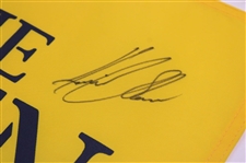 Henrik Stenson Signed 2016 The Open Championship at Royal Troon Flag JSA ALOA