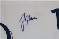 Justin Thomas Signed 2017 PGA Championship at Quail Hallow Embroidered Flag JSA ALOA