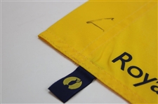 Ernie Els Signed 2012 The OPEN at Royal Lytham & St. Annes Screen Flag JSA ALOA