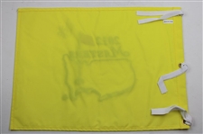Bubba Watson Signed 2012 Masters Tournament Embroidered Flag JSA ALOA